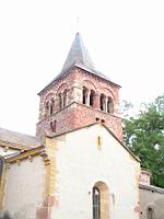 Saint Agnan - Eglise romane - Clocher (3)